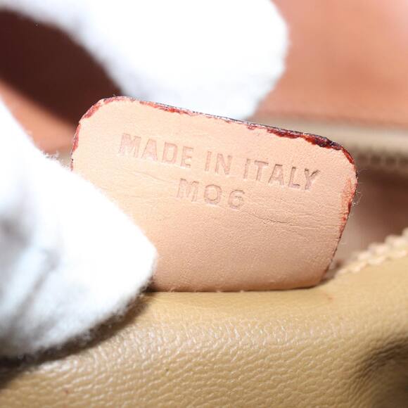 CELINE Macadam Canvas Shoulder Bag Beige - Picture 13 of 13